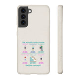 Bodily Autonomy (Homebirth) Biodegradable Phone Case Bodily Autonomy (Homebirth) Biodegradable Phone Case