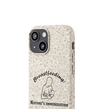 Breastfeeding: Nature's Immunization Biodegradable Phone Case Breastfeeding: Nature's Immunization Biodegradable Phone Case