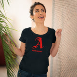 Scarlet Letter Antivaxxer Organic Women's Lover T-shirt Scarlet Letter Antivaxxer Organic Women's Lover T-shirt