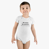 Baby's First Clothing: No Vax Organic Baby Bodysuit Baby's First Clothing: No Vax Organic Baby Bodysuit