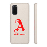 Scarlet Letter Antivaxxer Biodegradable Phone Case Scarlet Letter Antivaxxer Biodegradable Phone Case
