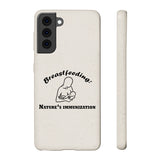 Breastfeeding: Nature's Immunization Biodegradable Phone Case Breastfeeding: Nature's Immunization Biodegradable Phone Case