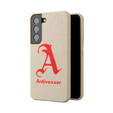 Scarlet Letter Antivaxxer Biodegradable Phone Case Scarlet Letter Antivaxxer Biodegradable Phone Case