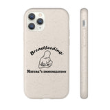 Breastfeeding: Nature's Immunization Biodegradable Phone Case Breastfeeding: Nature's Immunization Biodegradable Phone Case
