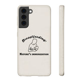 Breastfeeding: Nature's Immunization Biodegradable Phone Case Breastfeeding: Nature's Immunization Biodegradable Phone Case