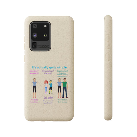 Choice Biodegradable Phone Case Choice Biodegradable Phone Case
