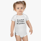 Baby's First Clothing: Breastfed Organic Baby Bodysuit