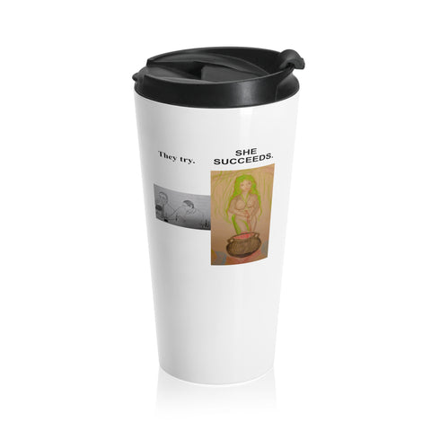Mother Nature Stainless Steel Travel Mug Mother Nature Stainless Steel Travel Mug
