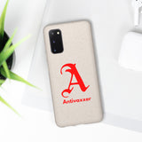 Scarlet Letter Antivaxxer Biodegradable Phone Case Scarlet Letter Antivaxxer Biodegradable Phone Case