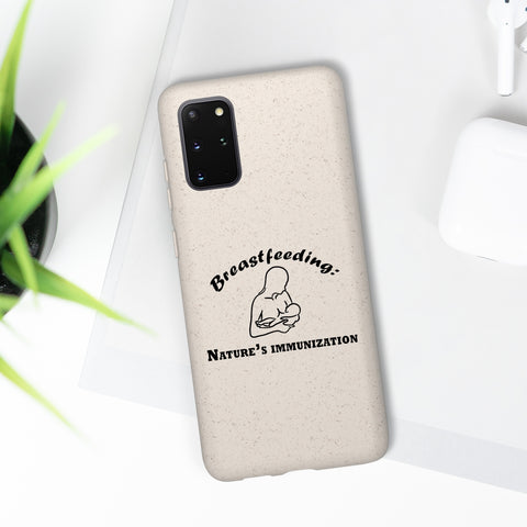 Breastfeeding: Nature's Immunization Biodegradable Phone Case Breastfeeding: Nature's Immunization Biodegradable Phone Case