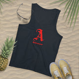 Scarlet Letter Antivaxxer Men's Organic Specter Tank Top Scarlet Letter Antivaxxer Men's Organic Specter Tank Top