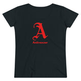 Scarlet Letter Antivaxxer Organic Women's Lover T-shirt Scarlet Letter Antivaxxer Organic Women's Lover T-shirt