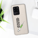 Hey Big Pharma Keep Your Harma Out Of My Arma Biodegradable Phone Case Hey Big Pharma Keep Your Harma Out Of My Arma Biodegradable Phone Case