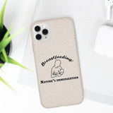Breastfeeding: Nature's Immunization Biodegradable Phone Case Breastfeeding: Nature's Immunization Biodegradable Phone Case