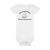 Breastfeeding: Nature's Immunization Organic Baby Bodysuit Breastfeeding: Nature's Immunization Organic Baby Bodysuit