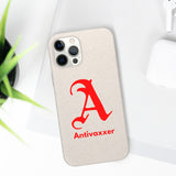 Scarlet Letter Antivaxxer Biodegradable Phone Case Scarlet Letter Antivaxxer Biodegradable Phone Case