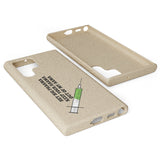 Hey Big Pharma Keep Your Harma Out Of My Arma Biodegradable Phone Case Hey Big Pharma Keep Your Harma Out Of My Arma Biodegradable Phone Case