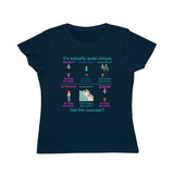 Consent Organic Women's Classic T-Shirt Consent Organic Women's Classic T-Shirt