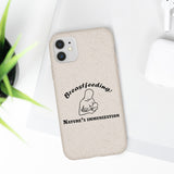 Breastfeeding: Nature's Immunization Biodegradable Phone Case Breastfeeding: Nature's Immunization Biodegradable Phone Case