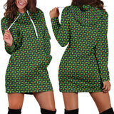 Ugly Christmas Sweater Hoodie Dress - Mistletoe Design #1 (Green) - For Small To Plus Size Divas - FREE SHIPPING Ugly Christmas Sweater Hoodie Dress - Mistletoe Design #1 (Green) - For Small To Plus Size Divas - FREE SHIPPING
