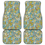 Nautical Design Car Floor Mats (Yellow, Front & Back) - FREE SHIPPING Nautical Design Car Floor Mats (Yellow, Front & Back) - FREE SHIPPING