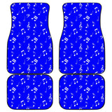 Musical Notes Design #1 (Blue) Car Floor Mats - FREE SHIPPING Musical Notes Design #1 (Blue) Car Floor Mats - FREE SHIPPING