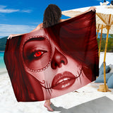 Calavera Fresh Look Design #3 Sarong (Red Garnet) - FREE SHIPPING Calavera Fresh Look Design #3 Sarong (Red Garnet) - FREE SHIPPING