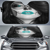 Calavera Fresh Look Design #4 Auto Sun Shade (Turquoise) - FREE SHIPPING Calavera Fresh Look Design #4 Auto Sun Shade (Turquoise) - FREE SHIPPING