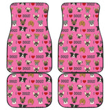 I Love Dogs Car Floor Mats (Richmond SPCA Dark Pink, Front & Back) - FREE SHIPPING I Love Dogs Car Floor Mats (Richmond SPCA Dark Pink, Front & Back) - FREE SHIPPING