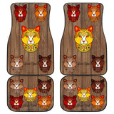 Fancy Pants Cat (Brown) Car Floor Mats (Front & Back) - FREE SHIPPING Fancy Pants Cat (Brown) Car Floor Mats (Front & Back) - FREE SHIPPING