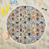 Dogs Galore Beach Blanket - FREE SHIPPING Dogs Galore Beach Blanket - FREE SHIPPING