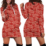 Ugly Christmas Sweater Hoodie Dress - Merry Christmas Design #1 (Red) - For Small To Plus Size Divas - FREE SHIPPING Ugly Christmas Sweater Hoodie Dress - Merry Christmas Design #1 (Red) - For Small To Plus Size Divas - FREE SHIPPING