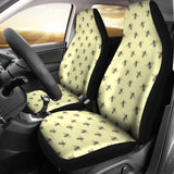 Honey Bees Design #1 Car Seat Covers (Light Yellow)  - FREE SHIPPING Honey Bees Design #1 Car Seat Covers (Light Yellow)  - FREE SHIPPING