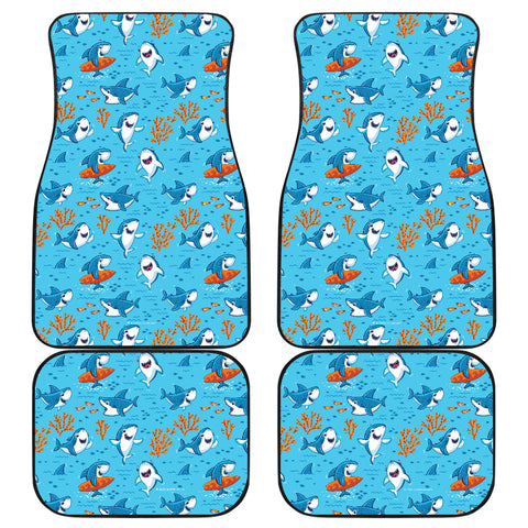 Shark Pattern #2 Car Floor Mats - FREE SHIPPING Shark Pattern #2 Car Floor Mats - FREE SHIPPING