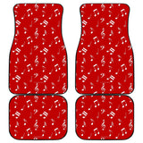 Musical Notes Design #1 (Red) Car Floor Mats - FREE SHIPPING Musical Notes Design #1 (Red) Car Floor Mats - FREE SHIPPING