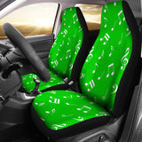Musical Notes Design #1 (Green) Car Seat Covers - FREE SHIPPING Musical Notes Design #1 (Green) Car Seat Covers - FREE SHIPPING