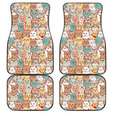 Crazy Cats Car Floor Mats (Front & Back) - FREE SHIPPING Crazy Cats Car Floor Mats (Front & Back) - FREE SHIPPING