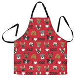 I Love Dogs Apron (Red) - FREE SHIPPING I Love Dogs Apron (Red) - FREE SHIPPING