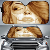 Calavera Fresh Look Design #3 Auto Sun Shade (Honey Tiger's Eye) - FREE SHIPPING Calavera Fresh Look Design #3 Auto Sun Shade (Honey Tiger's Eye) - FREE SHIPPING