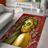 Calavera Fresh Look Design #2 Floor Covering (Vertical, Yellow Smiley Face Rose) - FREE SHIPPING Calavera Fresh Look Design #2 Floor Covering (Vertical, Yellow Smiley Face Rose) - FREE SHIPPING