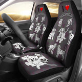I Love Dalmatians Car Seat Covers - FREE SHIPPING I Love Dalmatians Car Seat Covers - FREE SHIPPING