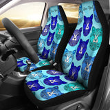 Fancy Pants Cat Car Seat Covers (Blue)  - FREE SHIPPING Fancy Pants Cat Car Seat Covers (Blue)  - FREE SHIPPING