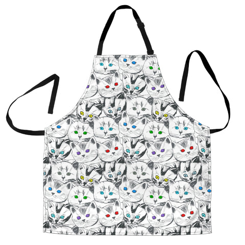 Cats Galore Apron - FREE SHIPPING