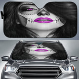 Calavera Fresh Look Design #4 Auto Sun Shade (Purple) - FREE SHIPPING Calavera Fresh Look Design #4 Auto Sun Shade (Purple) - FREE SHIPPING