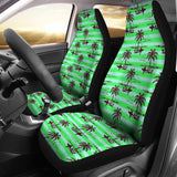 Island Surfer Car Seat Covers (Bright Green)  - FREE SHIPPING