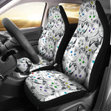 Cats Galore Car Seat Covers (White)  - FREE SHIPPING Cats Galore Car Seat Covers (White)  - FREE SHIPPING