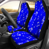 Musical Notes Design #1 (Blue) Car Seat Covers - FREE SHIPPING Musical Notes Design #1 (Blue) Car Seat Covers - FREE SHIPPING