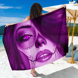 Calavera Fresh Look Design #3 Sarong (Purple Amethyst) - FREE SHIPPING Calavera Fresh Look Design #3 Sarong (Purple Amethyst) - FREE SHIPPING