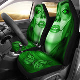 Calavera Fresh Look Design #3 Car Seat Covers (Green Emerald) - FREE SHIPPING Calavera Fresh Look Design #3 Car Seat Covers (Green Emerald) - FREE SHIPPING