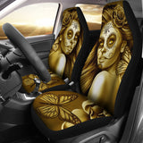 Calavera Fresh Look Design #2 Car Seat Covers (Hazel Sparkle & Shine Rose) - FREE SHIPPING Calavera Fresh Look Design #2 Car Seat Covers (Hazel Sparkle & Shine Rose) - FREE SHIPPING